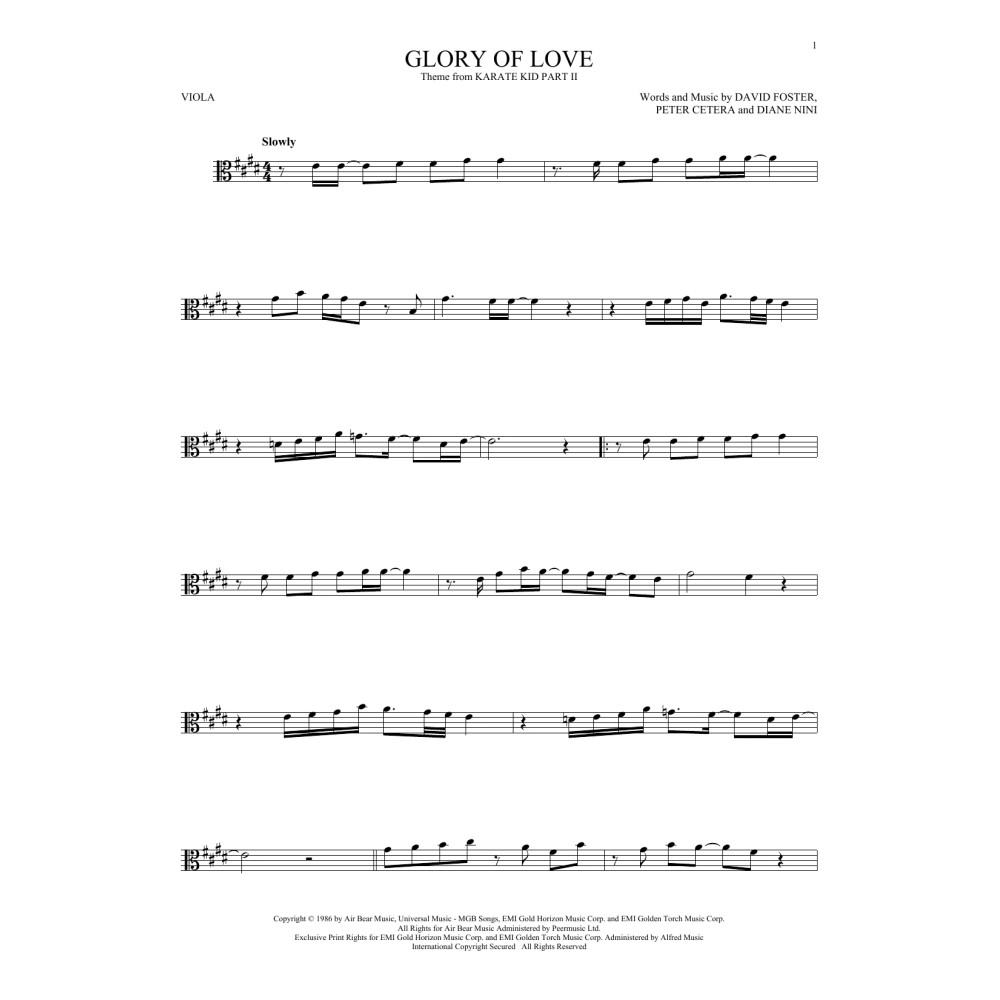 Glory Of Love