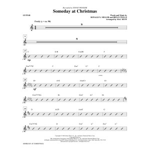 Someday at Christmas (arr. Mac Huff) - Guitar
