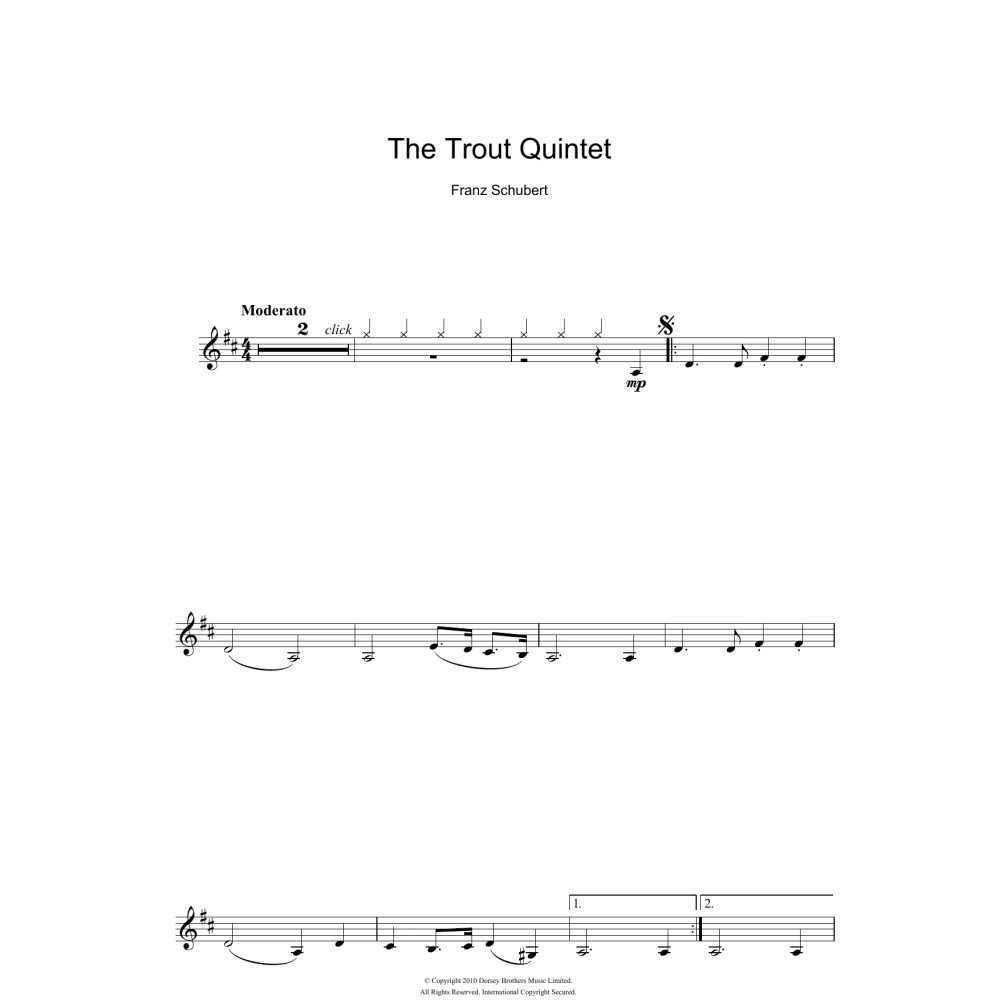 Theme From The Trout Quintet (Die Forelle)