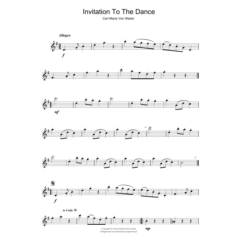 Invitation To The Dance, Rondeau Brillant, Op.65