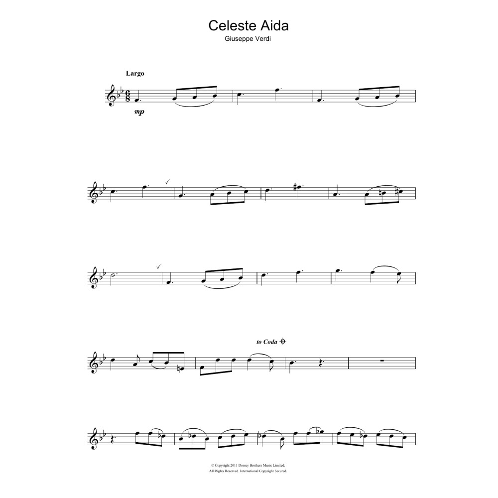 Celeste Aida (from Aida)