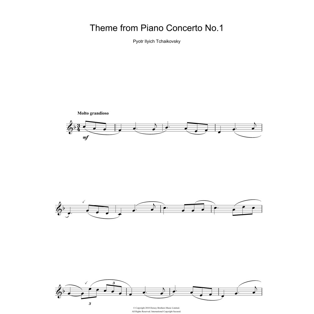 Piano Concerto No. 1 in B Flat Minor Op. 23