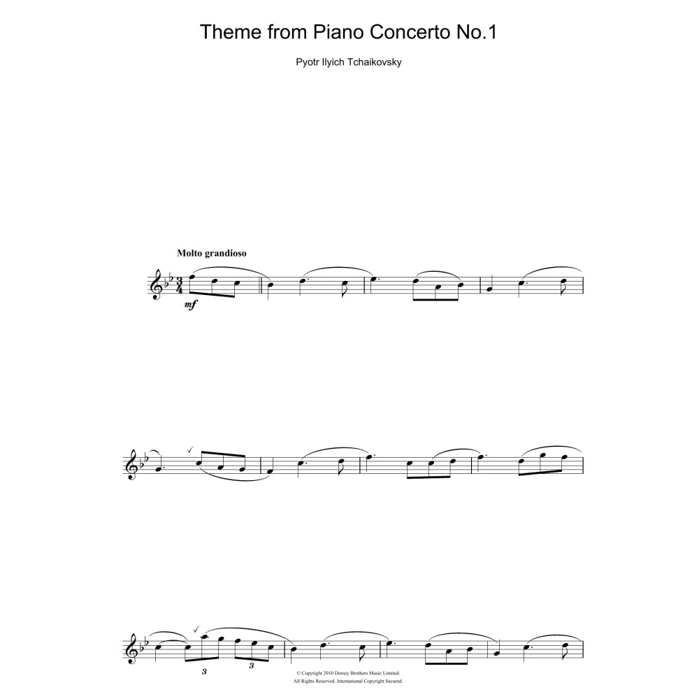 Piano Concerto No. 1 in B Flat Minor Op. 23