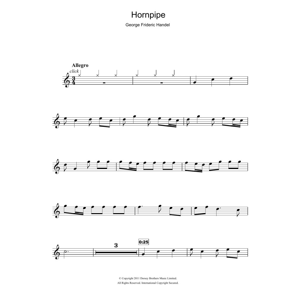 Hornpipe (from The Water Music Suite)