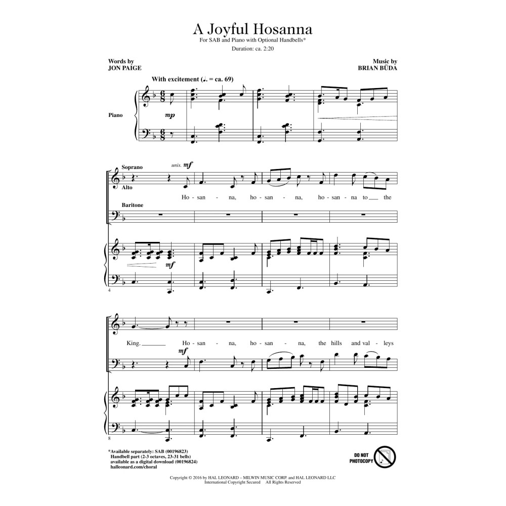 A Joyful Hosanna