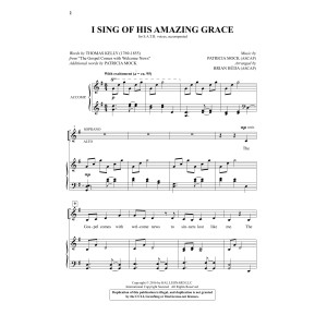 I Sing Of His Amazing Grace