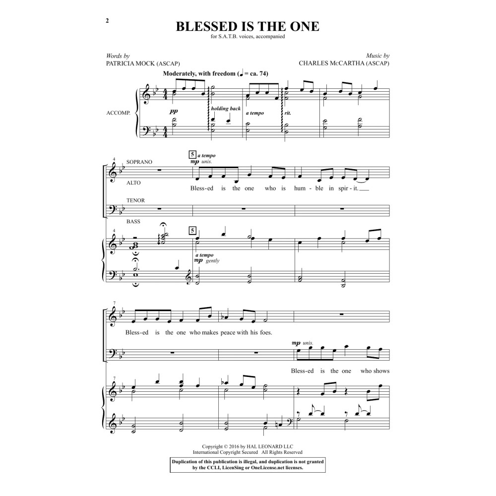 Blessed Is The One