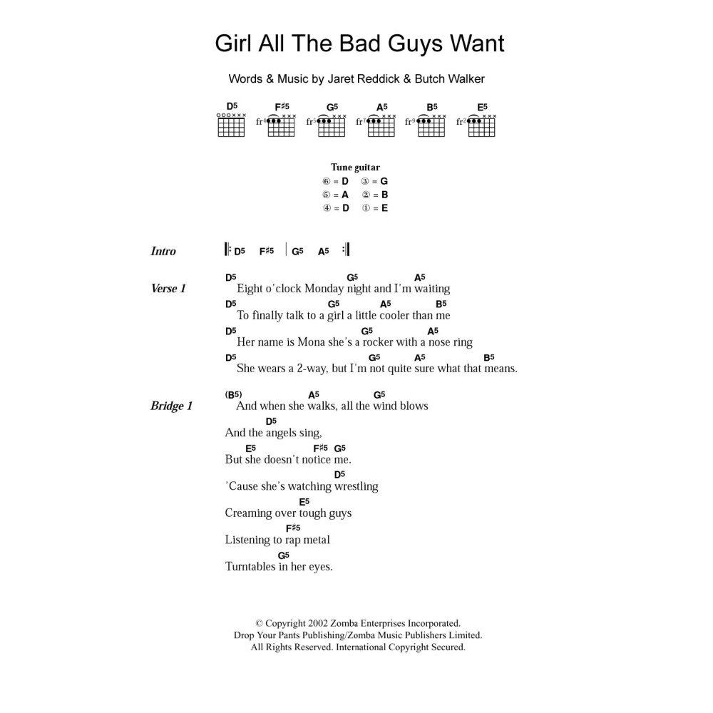 Girl All The Bad Guys Want