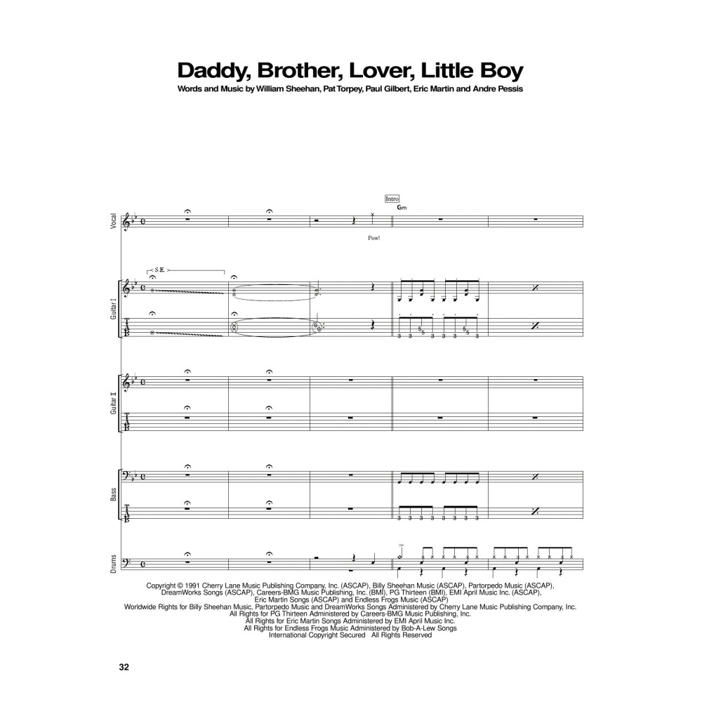 Daddy, Brother, Lover, Little Boy