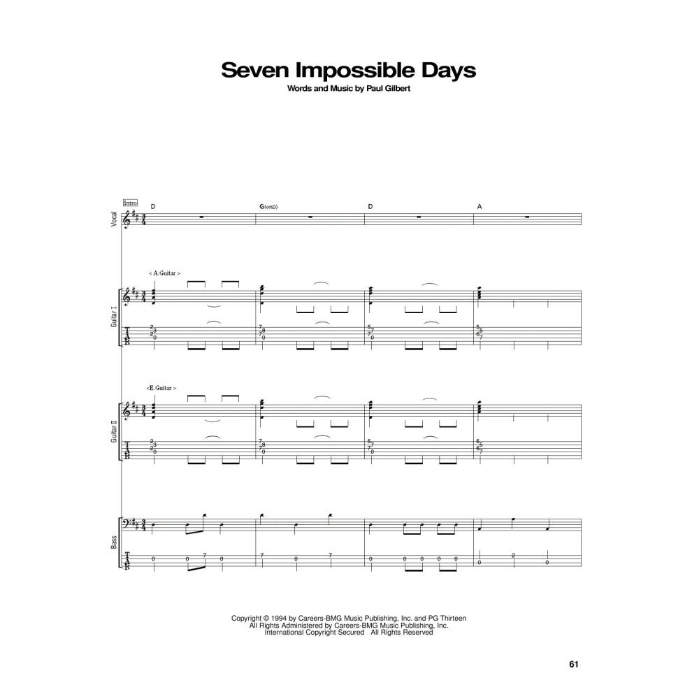 Seven Impossible Days