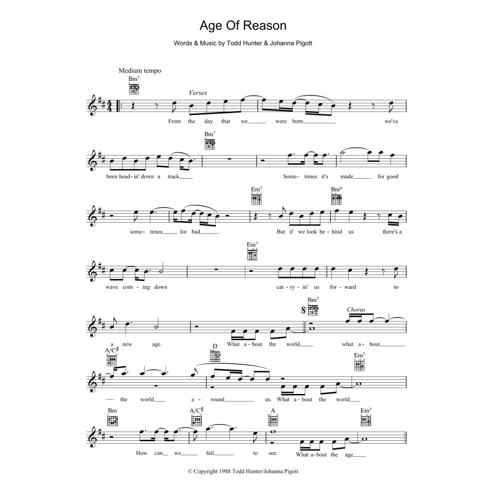 Age Of Reason