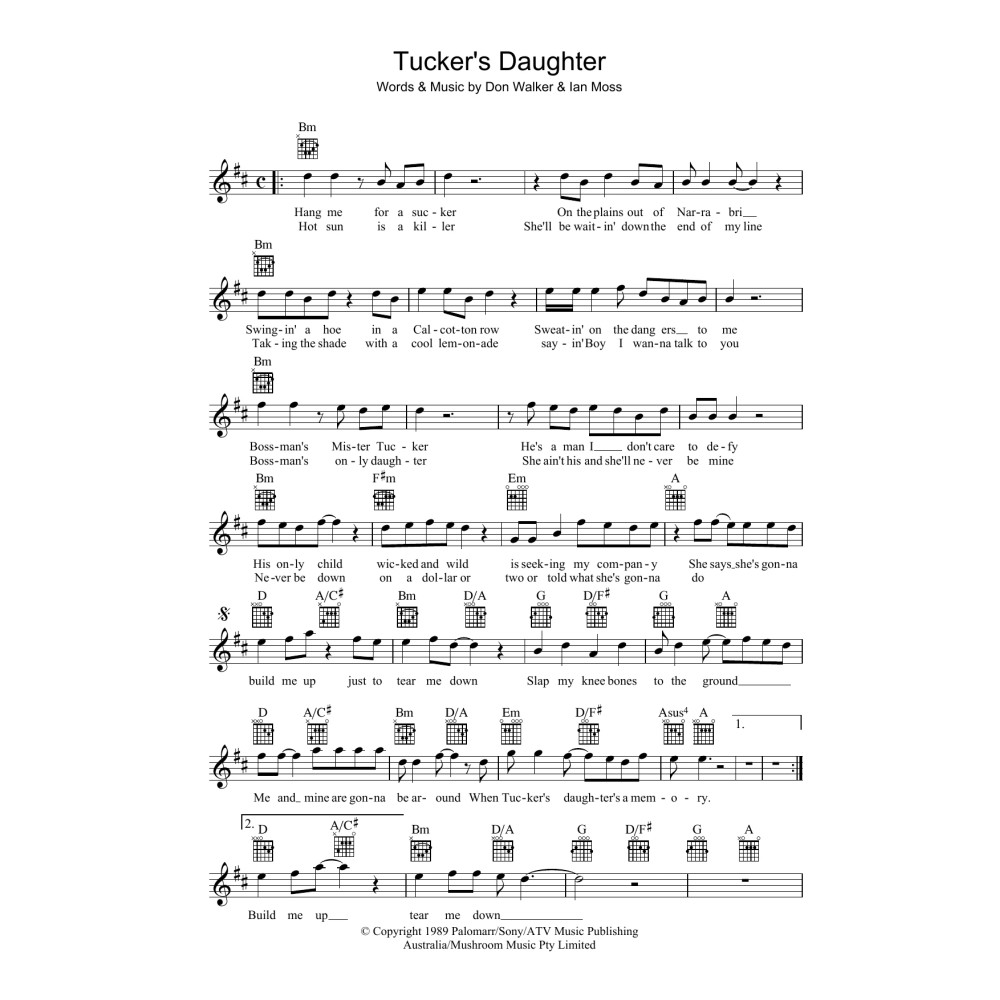 Tucker's Daughter