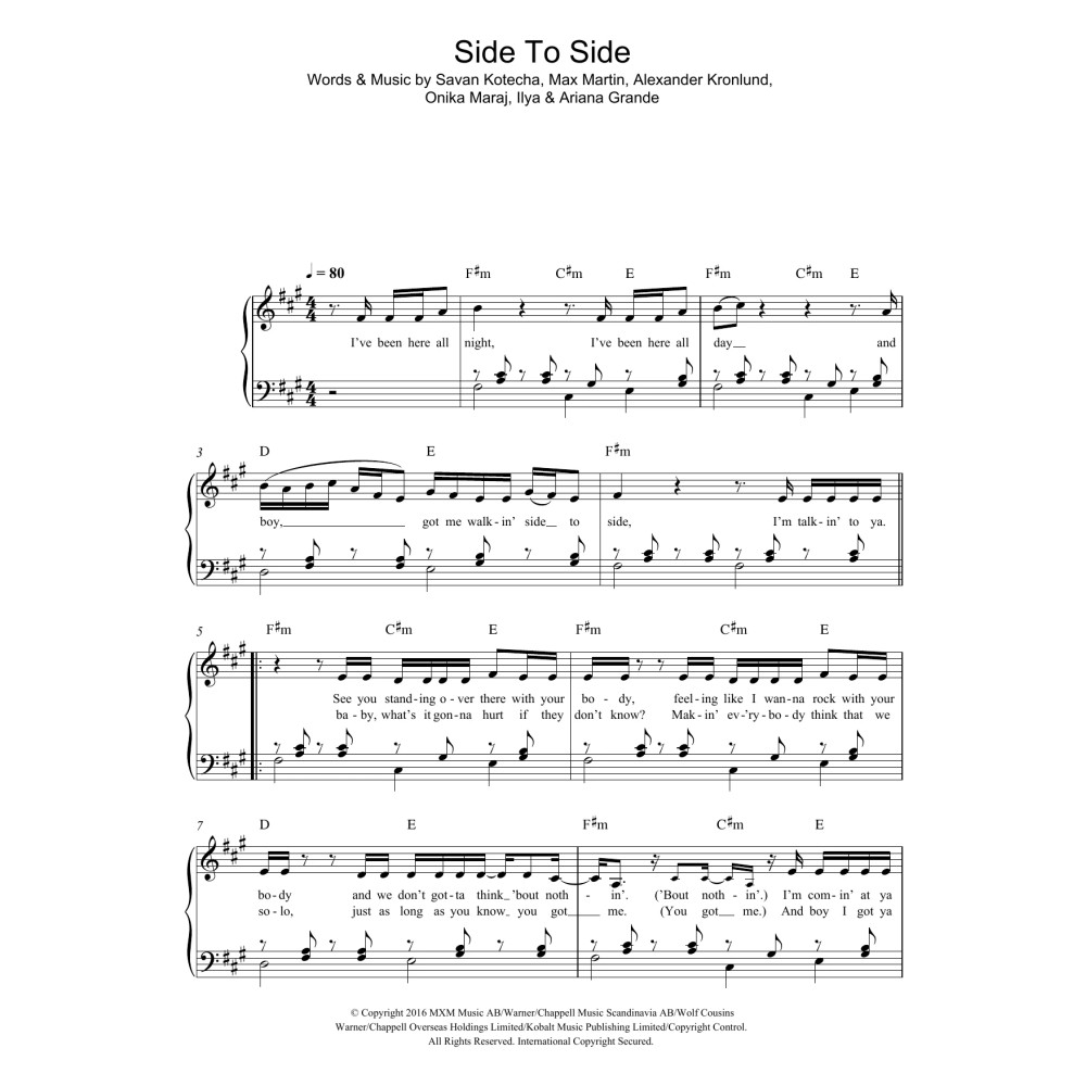 Side To Side (featuring Nicki Minaj)