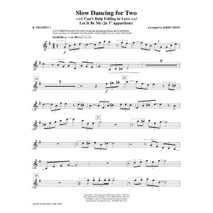 Slow Dancing for Two - Bb Trumpet 1
