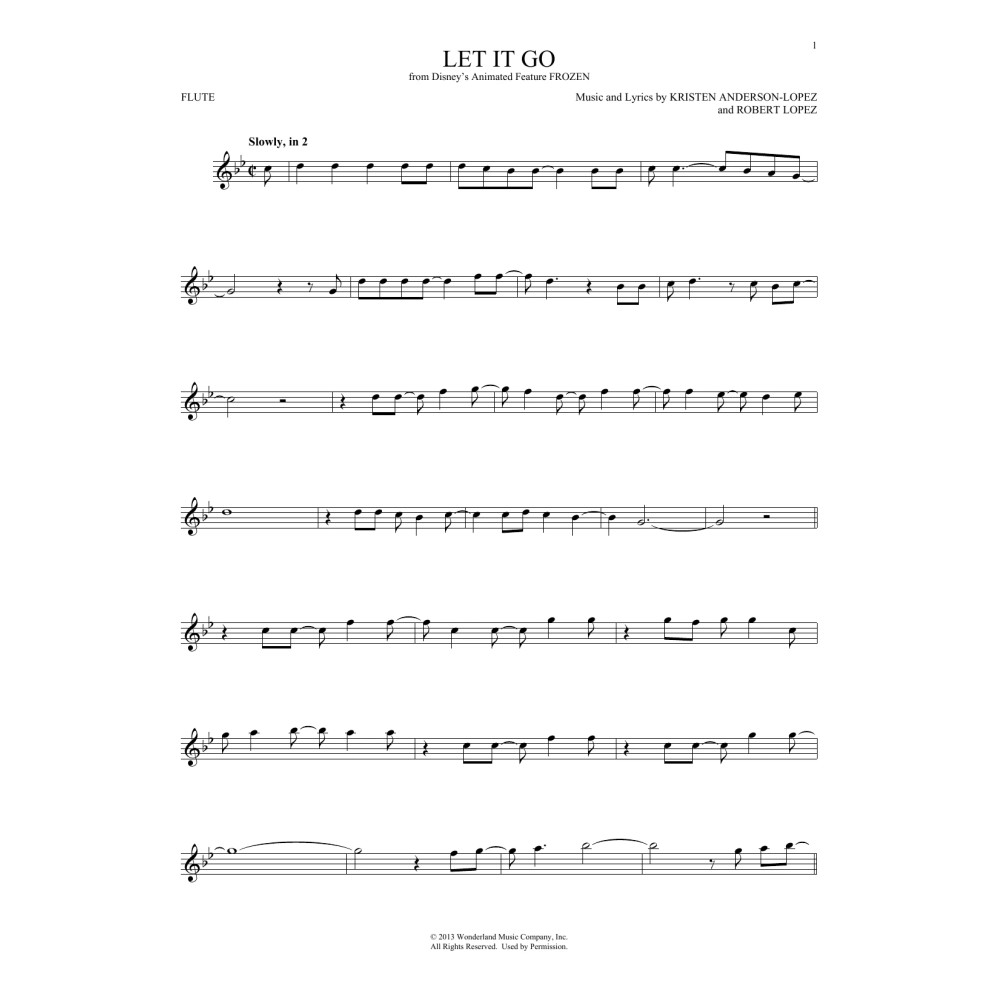 Let It Go (from Frozen)