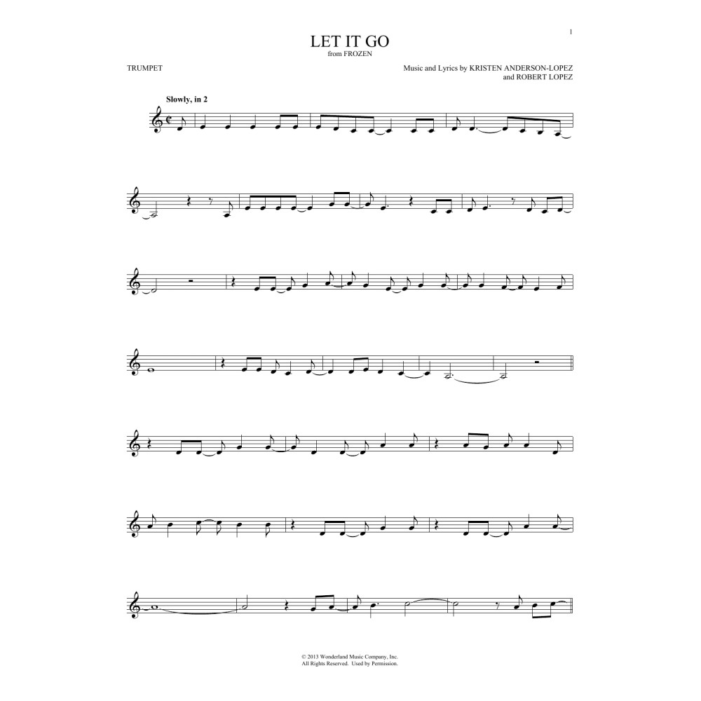 Let It Go (from Frozen)