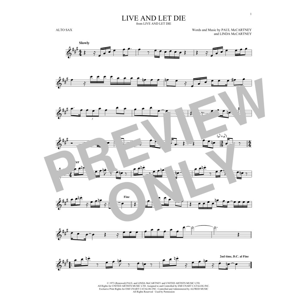 Live And Let Die