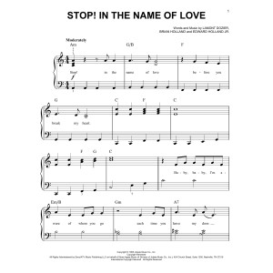 Stop! In The Name Of Love