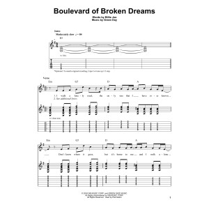 Boulevard Of Broken Dreams