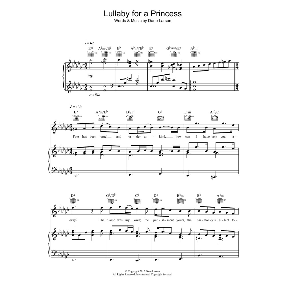 Lullaby For A Princess