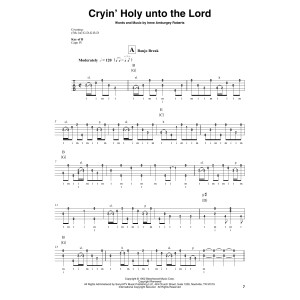 Cryin' Holy Unto The Lord