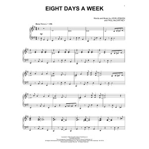 Eight Days A Week [Jazz version]