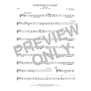 Everybody's Talkin' (Echoes)