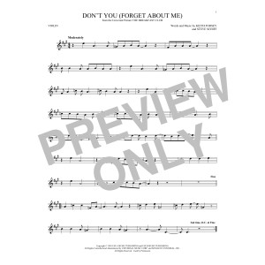 Don't You (Forget About Me)