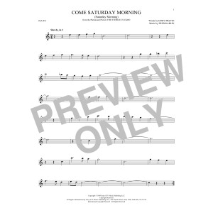 Come Saturday Morning (Saturday Morning)
