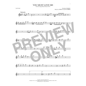 You Must Love Me (from Evita)