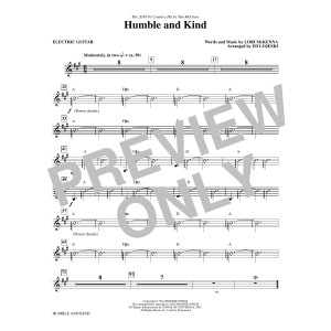 Humble and Kind - Electric Guitar