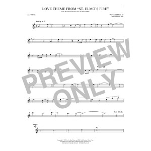 Love Theme From "St. Elmo's Fire"