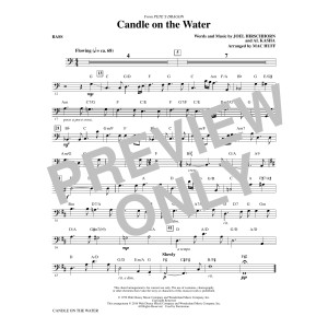 Candle on the Water (from Pete's Dragon) (arr. Mac Huff) - Bass
