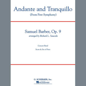 Andante and Tranquillo (from First Symphony) - Percussion 4