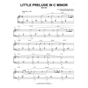 Little Prelude in C Minor, BWV 999 [Jazz version] (arr. Phillip Keveren)