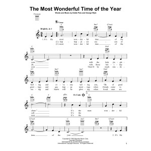 The Most Wonderful Time Of The Year