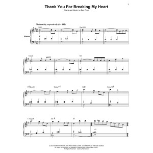 Thank You For Breaking My Heart