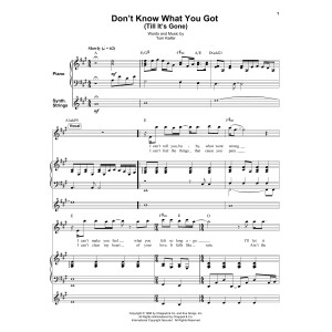 Don't Know What You Got (Till It's Gone)