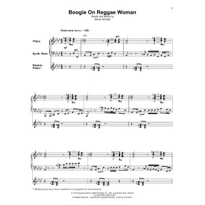 Boogie On Reggae Woman