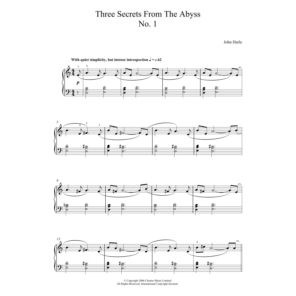 Three Secrets From The Abyss - No. 1