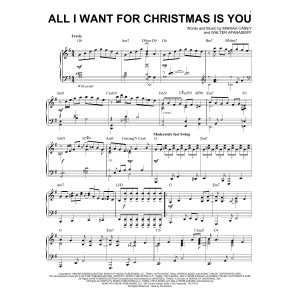 All I Want For Christmas Is You [Jazz version] (arr. Brent Edstrom)