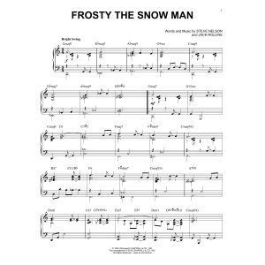 Frosty The Snow Man [Jazz version] (arr. Brent Edstrom)