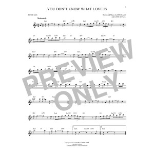 You Don't Know What Love Is
