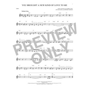 You Brought A New Kind Of Love To Me