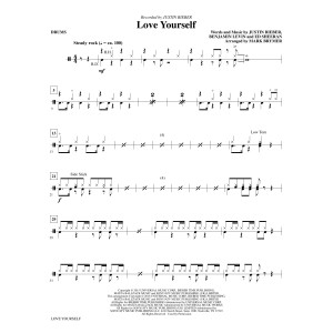 Love Yourself - Drums