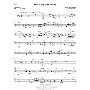 You're My Best Friend (arr. Paul Langford) - Bass