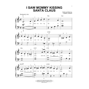 I Saw Mommy Kissing Santa Claus
