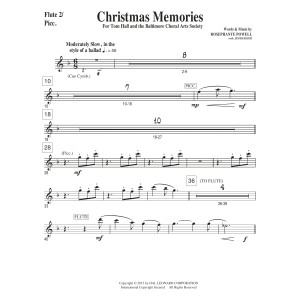 Christmas Memories - Flute 2