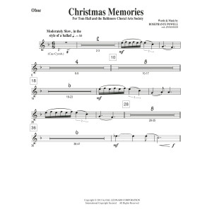 Christmas Memories - Oboe