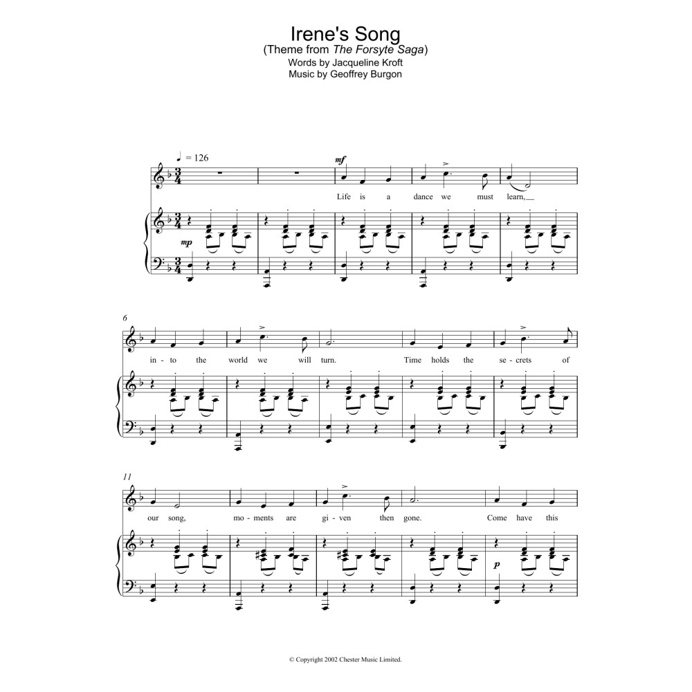 Irene's Song (theme from The Forsyte Saga)